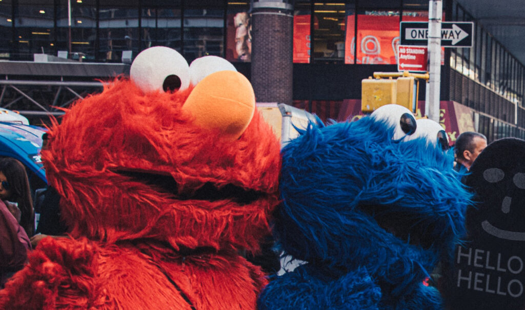 Can you tell me how to get… away from Sesame Street?