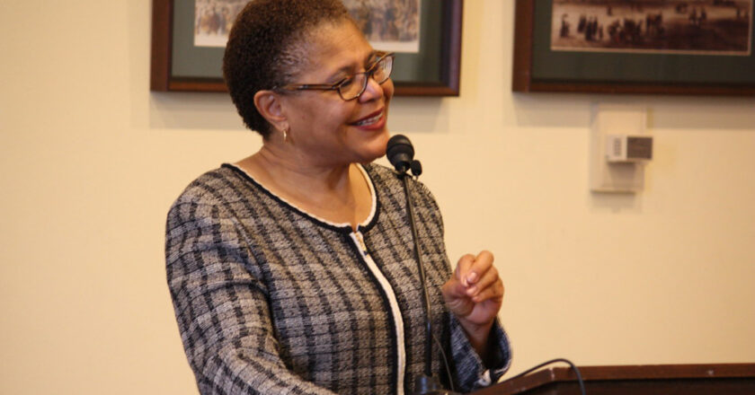 Karen Bass becomes the first woman elected mayor of Los Angeles