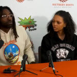 Rodney and Temecia Jackson speak during a press conference about their newborn daughter who was taken by Child Protective Services after the two sought a licensed midwife to treat jaundice instead of following their pediatrician's recommendation. (Credit: Screenshot - WFAA/YouTube)