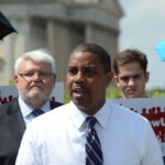 Rep. Steven Horsford (D-Nev.), chair of the Congressional Black Caucus. "Rep. Steven Horsford Calls on House Republicans to #RenewUI" by House Democrats is licensed under CC BY-NC-SA 2.0.