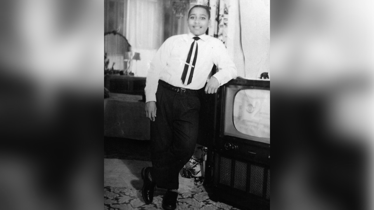 Emmett Till was murdered by two White men in 1955 in Mississippi after a White woman falsely accused the 14-year-old boy of whistling at her. (Credit: National Museum of African American History and Culture)