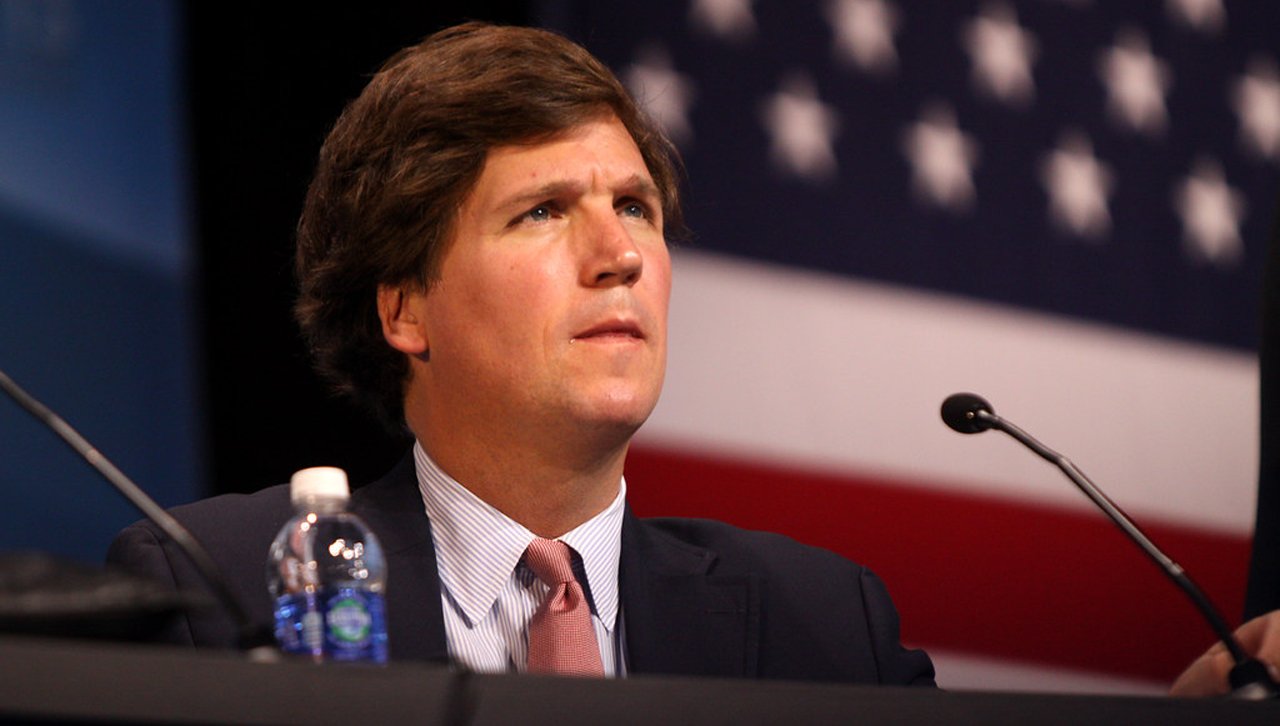 "Tucker Carlson" by Gage Skidmore is licensed under CC BY-SA 2.0.
