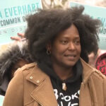 Zeneta Everhart announces her campaign for the Buffalo Common Council on Feb. 17, 2023. (Credit: Screenshot - WGRZ-TV/YouTube)