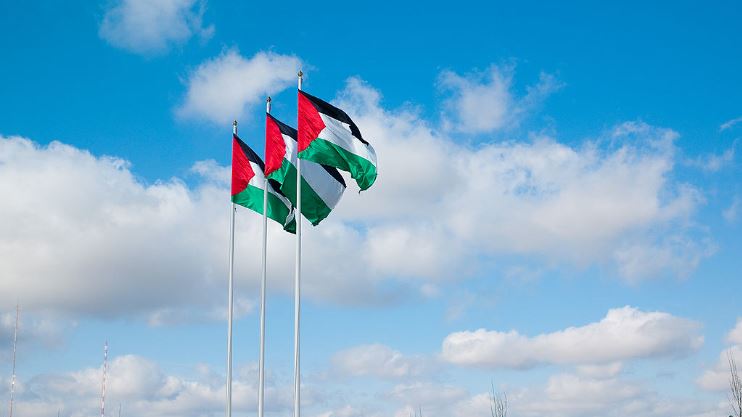 "Palestine flags" by theglobalpanorama is licensed under CC BY-SA 2.0.
