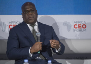 Democratic Republic of Congo President Felix Tshisekedi "Africa CEO Forum | Kigali, 26 March 2019" by Paul Kagame is licensed under CC BY-NC-ND 2.0.