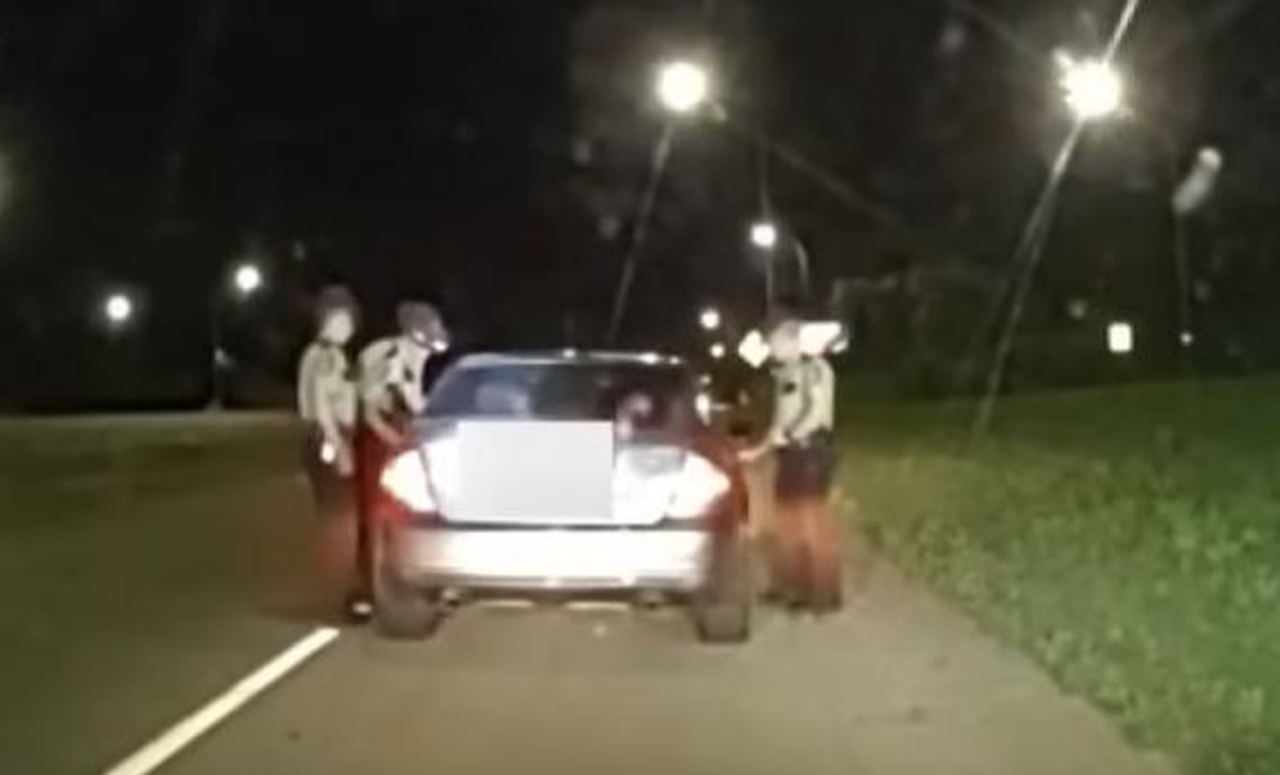 Police dashcam video shows Minnesota state troopers who pulled over Ricky Cobb II on July 31, 2023 before he was fatally shot by a trooper after Cobb tried to drive away after troopers ordered him to get out of his car. (Source: Screenshot)