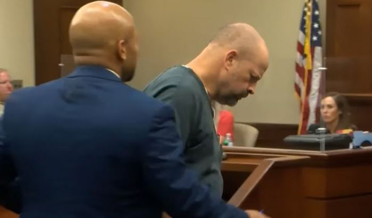 Former Rankin County sheriff's deputy was sentenced to 27.25 years in prison on March 21, 2024. Brett McAlpin (Source: Screenshot - WJTV 12)