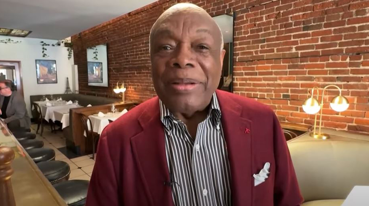 Willie Brown responds to questions about a story former President told the press at his Mar-a-Lago estate in Florida about an alleged helicopter ride they once shared. (Source: Screenshot - KPIX)